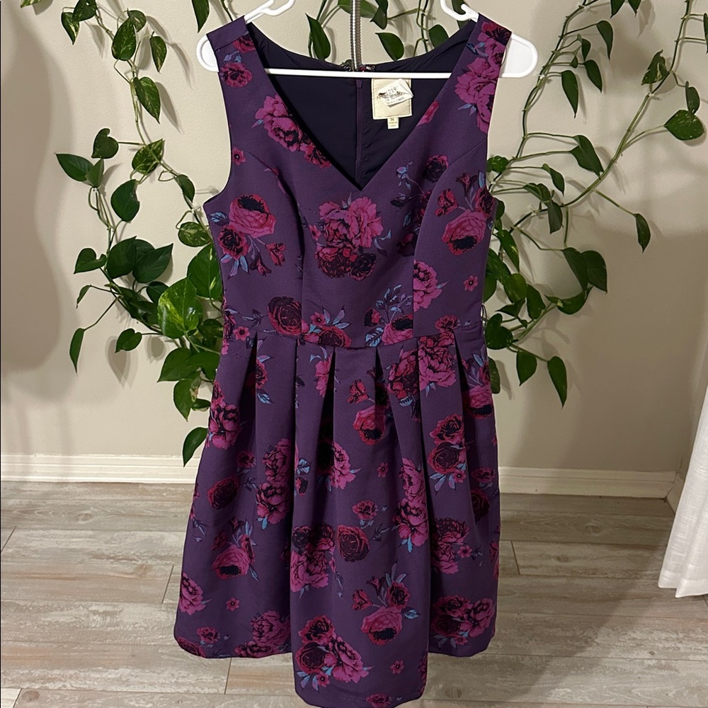 ModCloth Beautiful You Fit and Flare Dress - Picture 3 of 12